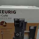 Keurig K-Café Barista Bar Single Serve Coffee Maker and Frother, Black