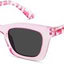 livho Trendy Polarized Sunglasses Women, Retro Sun Glasses for Women 2025, Cute Sunglasses for Woman, UV Protection Shades,Pack of 4