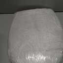 MinSha V-Shape Toilet Seat Soft Close Elongated, Matte White Easy Install