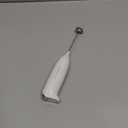 SIMPLETaste Milk Frother Handheld Battery Operated Electric Foam Maker, White Drink Mixer with Stainless Steel Whisk for Cappuccino, Bulletproof Coffee, Latte