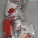 Unistylar Christmas Headwear Headbands and Glasses Set, Christmas Party Favors, Eyeglasses Headpieces Santa Hats Accessories