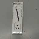 Bopomofo Stylus (5 Pcs), 2-in-1 Stylus Pen for Touch Screen, High Precision and Sensitivity, Suitable for iPhone/ipad/Android Tablets, Compatible with Touch Screens (Black/White/Blue/Rose Gold/Silver)