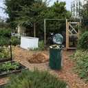 2 Pcs Collapsible Garden Compost Bin, Yard Waste Container Bags, Countertop Compost Tumbler Bin with Lid Kitchen and Outdoor, Outdoor Composting & Yard Waste Bins