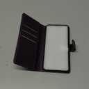 FLIPALM Wallet Case for Samsung Galaxy S23 FE, RFID Blocking Credit Card Holder, PU Leather Folio Flip Kickstand Protective Shockproof Cover for Galaxy S23 FE (Purple)