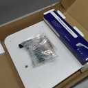 TEAMIX Wall Mounted Folding Table, Black Floating Desk for Small Spaces, Drop Leaf Dining Table for Kitchen Fold Down Laundry Shelf with Heavy-Duty Brackets (23.6"W x 11.8"D)