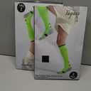 2 x YAGAXI Men's Baseball Soccer Softball Knee-High Socks - 2 Pairs Compression Multi-sport Tube Athletic Socks for Youth & Adult (Medium, Black)