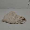 H.VERSAILTEX Velvet Stretch Individual Chaise Cover Sectional Couch Covers for L Shaped Sofa Both Left/Right Furniture Protector Seat Cushion Sofa Cover (1 Piece Chaise Cover, Ivory)