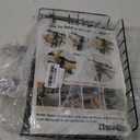 Folding Bike Front Basket Bicycle Wire Basket with Handles Easy Installation on Front Handlebar