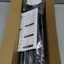 Black Long Curtain Rod Tension Shower Curtain Rods 30 to 120 inch Adjustable Spring Heavy Duty Rods for Bathroom Windows Outdoor No Drill No Slip Spliced and Telescopic Design