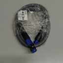 Hybrid Lead-in Air Hose 3/8 In. x 3 ft, Lightweight, Flexible, Durable Air Compressor Hose with Aluminum Universal Quick Coupler and Industrial Plug, Gray