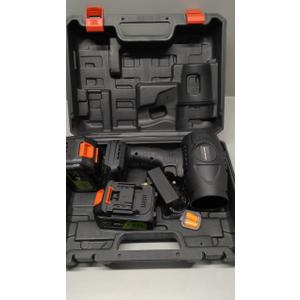 980,000 RPM Cordless Leaf Blower - 21V Electric Handheld Leaf Blower with 2×4.0Ah Batteries & Fast Charger - Lightweight for Patio, Lawn, Yard, Deck Cleaning - Light Black