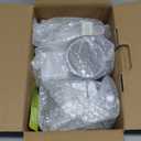 Nutrichef 3 In 1 Cheese Grater & Shredder | Strong Suction Base, Rotary Handle with Safety Lock | Includes Hand Crank & 3 Drum Blades for 3 Textures, Fine, Medium & Strips | White