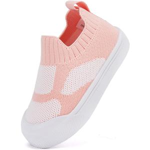 BMCiTYBM Toddler Baby Shoes Girl Boy Breathable Mesh Sneakers Non Slip (Pink, S)