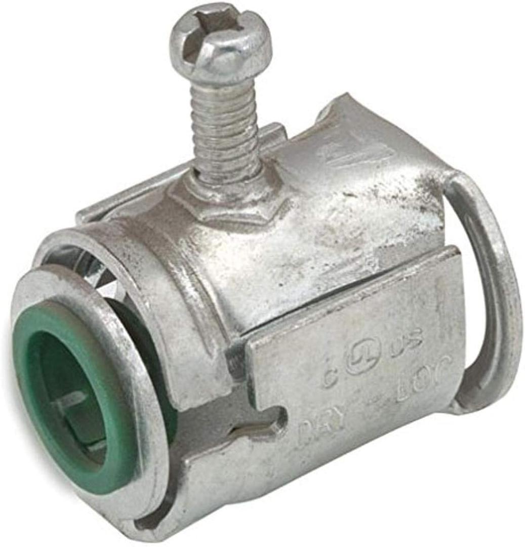 RACO 2800 Steel Connector, MCI/MCI-A/AC/HCF, 1/2-Inch (Pack of 50)