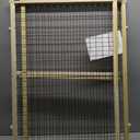 MYPET Wire Mesh Dog Gate: 29.5"-40" Wide, Pressure Mounted with No Tools; Expandable, Durable Pet Gates for Doors and Hallways, 37" Tall, Made with Sustainable Hardwood