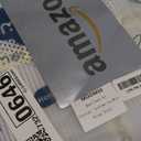 MooMee Striped Duvet Cover Set 100% Washed Cotton Linen Like Textured Breathable Durable Soft Comfy (Cornflower Blue White Pinstripes, King 104"x90")