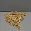 40 Pieces Mini Straw Hats, Tiny Straw Hats for Mini Doll, 2 Inch Straw Mini Cowboy Hat for Crafts, Miniature Knitting Straw Hat for DIY, Pets, Party Decoration