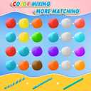 ESSENSON Magic Clay - Air Dry Clay 24 Colors, Modeling Clay for Kids with Tools, Toys Gifts for Age 3 4 5 6 7 8+ Years Old Boys Girls Kids