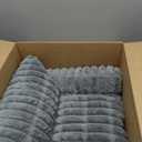 Joydeco Cat Couch for Pets, 24 inch Plush Pet Sofa, Cat Bed for Indoor Cats with Removable Washable Cover, Supportive Pet Sofa, Dark Grey