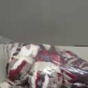 8 Pcs Chunky Yarn for Hand Knitting - Chunky Chenille Yarn for Crocheting - Fluffy Yarn for Crochet - Jumbo Yarn for Hand Knitting 227 yds 61.6 oz of Super Bulky Yarn (Burgundy-Grey-White)