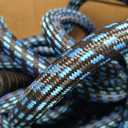 Expandable Garden Hose 100FT-Expanding Water Hose with Thumb-Controlled 10 Spray Nozzles&3750D Outer Fabric, Durable Collapsible Latex Core, Ultra Lightweight & Flexible