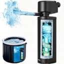 500 GPH Ice Bath Tub Filter for 100-1000 Gal Small Swimming Inflatable Pool & Cold Plunge Filter Tub, Pool Filter with U-V Sanitation Green Cleaning Machine,Powerful Pump for Saltwater Crystal Clear