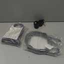 Sportneer Bike Lock: Heavy Duty Anti Theft Bike U Lock with 5ft Security Steel Cable - 17mm Shackle Bicycle U-Locks with 2 Keys & Mounting Bracket for Road Mountain Bike, Size 7.76''x5.02'', 1.64lb (Black)