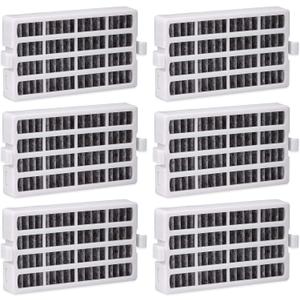 W10311524 Refrigerator Air Filter Replacement Compatible With Whirlpool, AIR1, Maytag, Kitchenaid, and Jenn-AirKenmore Fresh Flow Refrigerator Air Filter - 6 Pack