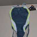 Speedo Women's Swimsuit One Piece Creora Highclo Quantum Splice High Cut Solid, Size 4