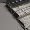 Extendable Dish Rack with Feet, Vegetable Colander Basket, Stainless Steel Dish or Silverware Drying Rack, Ultimate Kitchen Organizer Over The Sink (14.76 x 10.63 x 3.15 Inches)