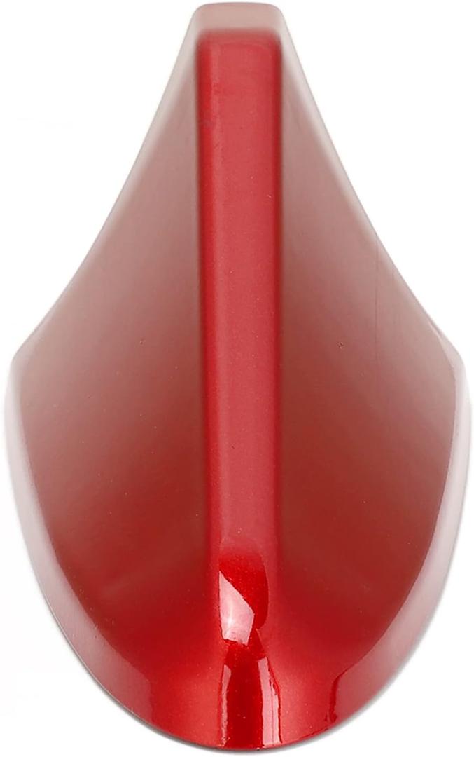 Fin Roof Antenna Cover, Signal Enhancement Chip, Static Electricity Release, ABS Material, Compatible with Optima, Sonata, Sedan, Genesis Sedan G80, Coupe, OE Number: 96219 (Red)