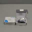 [2 Pack] Bluetooth Earpiece Wireless Handsfree Headset V5.0 24 Hrs Driving with Mic 60 Days Standby Bluetooth Headset for iPhone Android Samsung Driver (Black)