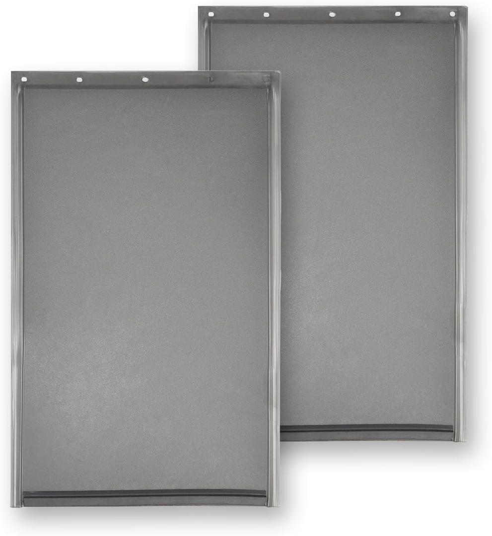 Dog/pet Door Replacement Flap Compatible with PetSafe Measures 16 7/8 x 10 1/8 PAC11-11039 (2 Packs) (Large)