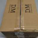 D.M DESIGNMASTER [6 PACK,12 OZ - Premium Glass Coffee Mugs with Handle. Transparent Tea Glasses for Hot/Cold Beverages, Perfect Design for Americano, Cappuccino, Tea and Beverage.