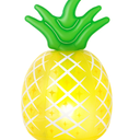 Banzai Lumi Bright Pineapple Chill Pool Light, 2 Packs