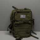 QT&QY 25L/35L/45L Military Tactical Backpack For Men Molle Daypack 3 Day Bug Out Bag Hiking Rucksack With Bottle Holder