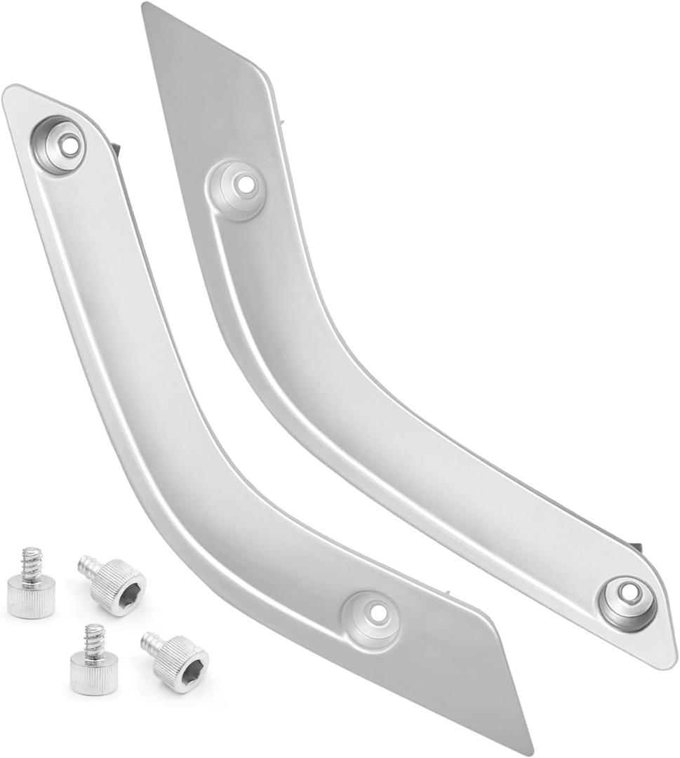 UOIENRT 2Pcs Interior Door Grab Handle Inserts Cover Trim Replacement for Jeep 2011-2018 Wrangler JK(Left+Right)