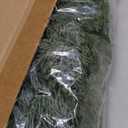 6FT Faux Cedar Garland, Real Touch Christmas Cypress Garland, Realistic Pine Cypress Bendable Branches for Mantel Decor Fireplace Staircase Table Centerpiece Indoor Outdoor Holiday Winter Decor