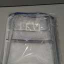 Pendancy Mesh Zipper Pouch 14.8x10.8 in Transparent Lightweight Nylon File Folders, A4 Size Multi-layer Subject Document Organizer Accessories Storage bag for Office and School Supplies(4 PCS)