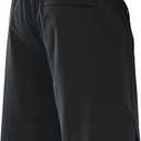 NORTHYARD Men's Running Athletic Shorts 5"/ 7"/ 9" Workout Gym Short Tennis Quick Dry Active Sport Hiking Basketball (Black, XL)