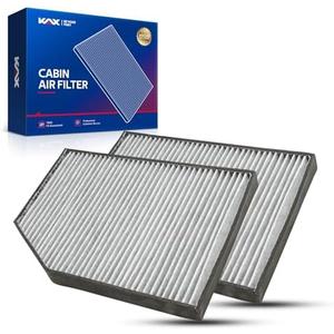 KAX HEPA Cabin Air Filter with Activated Carbon, CF8631A Replacement for Ford F 150 1997-2004, Expedition 1997-2003, F/250 F/350 F/450 F/550 Super Duty DIESEL 1999-2004, Only fits select Ford models Pack of 1
