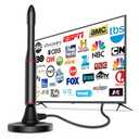 TV Antenna Indoor,650+ Miles Long Range Digital Antenna Indoor for All TV,Antenna for Smart TV for Local Channels,Supports 4K, 1080p