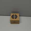 Demigo Duet Salt Cellar, 7.5 Ounces Acacia Salt Keeper Box with Two Compartments Secured by Magnetic & Swivel Lid, Spice Container for Kitchen Countertop Storing Pepper Oregano Powder Cinnamon