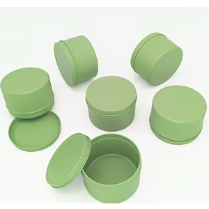 Candle Tins 4oz, 24-Pack Premium Matte Full Black 4 OZ Metal Candle Jars with Lids for Making Candles, Bulk Empty Candle Containers for Small Business 