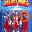 Marvel Legends Series Secret Wars Falcon, Retro Captain America Comics Collectible 6 Inch Action Figure with Lenticular Shield