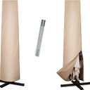 Patio Umbrella Cover for 9ft to 13ft Outdoor Umbrella, 600D Waterproof UV Resistant Cantilever Umbrella Cover with Zipper and Rod