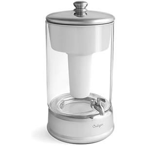 Culligan with ZeroWater Technology 40-Cup Glass Water Filter Dispenser – Includes 5-Stage Advanced Water Filter, Certified to Reduce Lead, Total PFAS (Forever Chemicals), Fluoride, and Chlorine