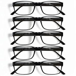Gaoye 3.25 Professional Reading Glasses for All Day - Computer Readers with Blue Light Protection - Value Pack