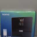 RENPHO Scale for Body Weight, Smart Scale with BMI, Body Fat, Muscle Mass, Bluetooth, 13 Metrics with Large Display, Support App Connection, Black, Elis 2X (11"/280mm)