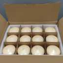 Candle Charisma Ivory Pillar Candles Bulk Pack of 12 – (3x4 Inch) Long-Lasting 70-Hour Burn, Dripless & Smokeless – Perfect for Hassle-Free Decor at Weddings, Fall Table Centerpieces & Special Events